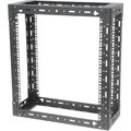 Rack Solutions 4U Depth Kit For Rack Solutions Wall Mount Open Frame Black w/ Square 119-1591